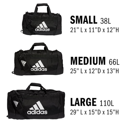 adidas Unisex Defender 4.0 Gym Duffel Bag for Men and Women