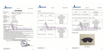 Alaska Bear Sleep Mask Silk Cover Eye Contour for Pressure-Free Sleeping, Upgrade Over Conventional Flat Satin Eye Masks, Machine Washable