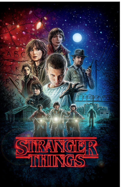 Trends International Netflix Stranger Things - One Sheet Wall Poster, 14.725" x 22.375", Multi