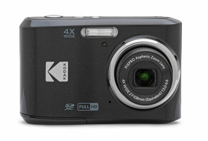 KODAK PIXPRO Friendly Zoom FZ45-BK 16MP Digital Camera with 4X Optical Zoom 27mm Wide Angle and 2.7" LCD Screen (Black)