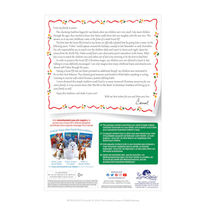 The Elf on the Shelf: A Christmas Tradition - Boy Scout Elf with Blue Eyes - Includes Artfully Illustrated Storybook, Keepsake Box and Official Adoption Certificate