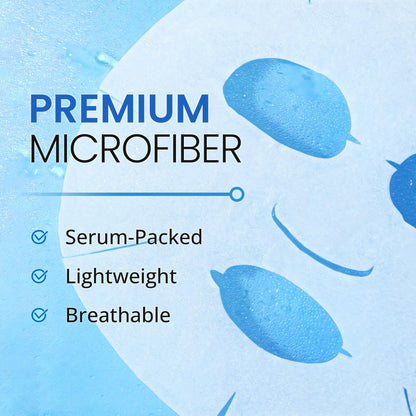 Ebanel 10 Pack Collagen Face Mask with Hyaluronic Acid, Vitamin C, Peptide, Aloe, Instant Brightening Hydrating Face Masks Skincare Korean Sheet Mask, Skin Firming, Lifting Anti Aging Facial Masks