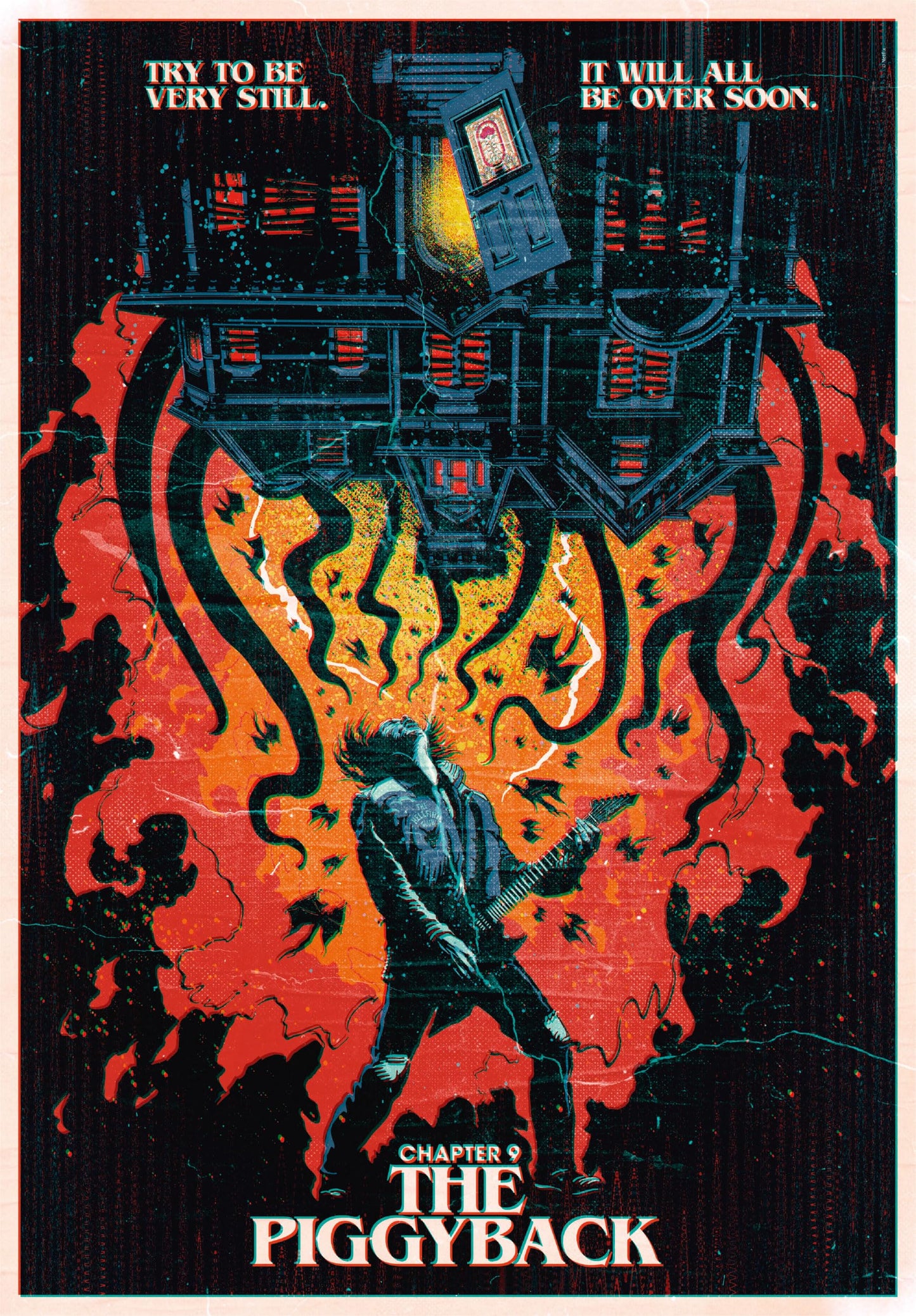 Clementoni - Stranger Things Things - 1000 Pieces, Poster Included, Netflix Puzzle, TV Series, Fun for Adults, Made in Italy, 39861, Multicoloured