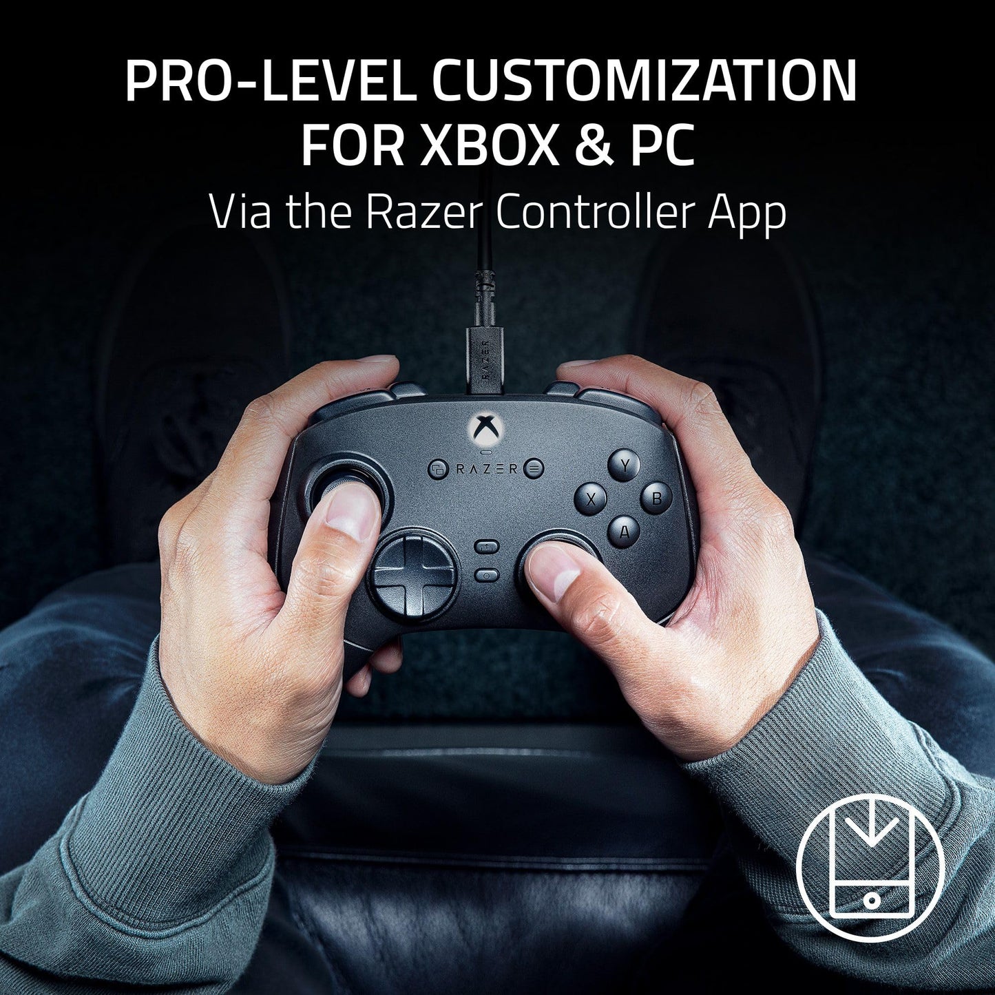 Razer Wolverine V3 Tournament Edition Wired Gaming Controller: Licensed for Xbox Series X|S, Xbox One, Windows PC - 6 Remappable Buttons - Fast Triggers - USB-C Cable - Wired Tournament Mode - Black