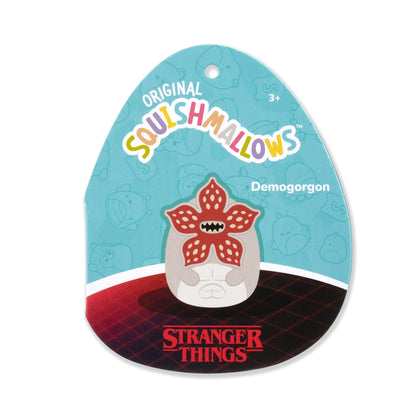 Squishmallows Original “Stranger Things” 3.5-Inch Eleven + Demogorgon 2-Pack - Official Jazwares Plush (Clips)