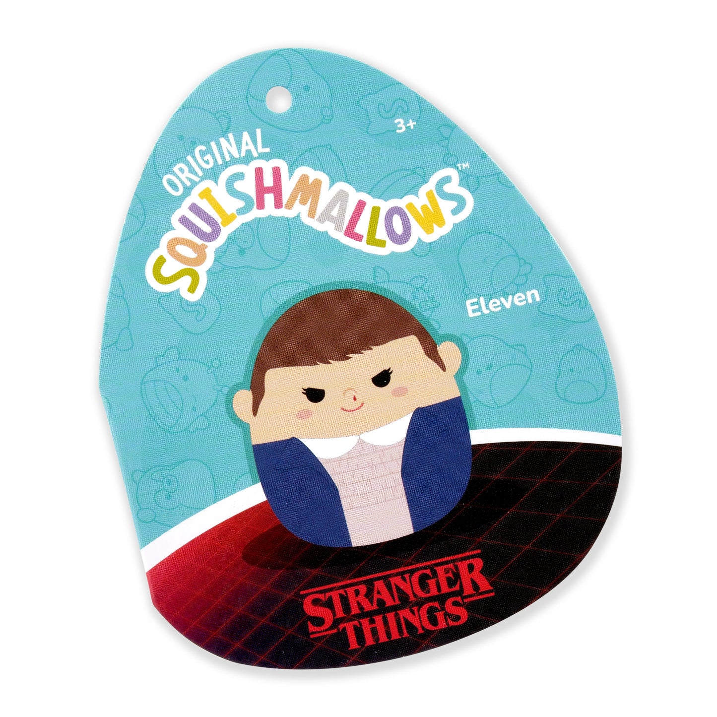 Squishmallows Original “Stranger Things” 3.5-Inch Eleven + Demogorgon 2-Pack - Official Jazwares Plush (Clips)