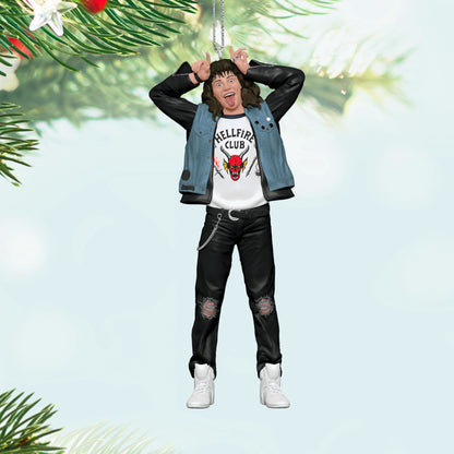 Hallmark Keepsake Christmas Ornament 2024, Netflix Stranger Things Eddie Munson, TV Show Gifts